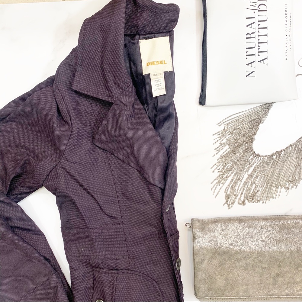 Diesel purple jacket - Picture 5 of 7